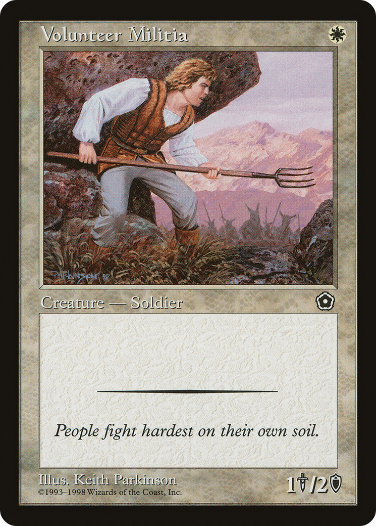 Volunteer Militia (P02-28) - Portal Second Age