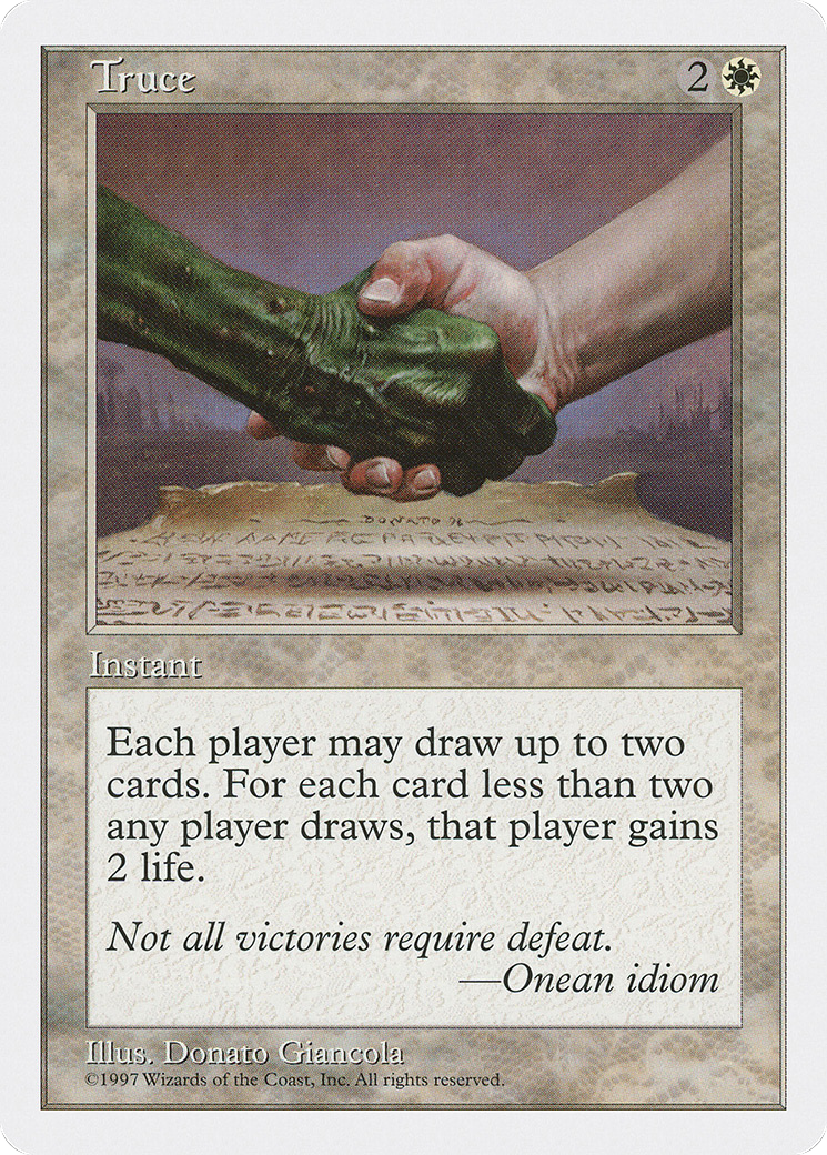 Truce (5ED-65) - Fifth Edition