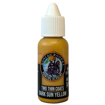 Dark Sun Yellow - Two Thin Coats