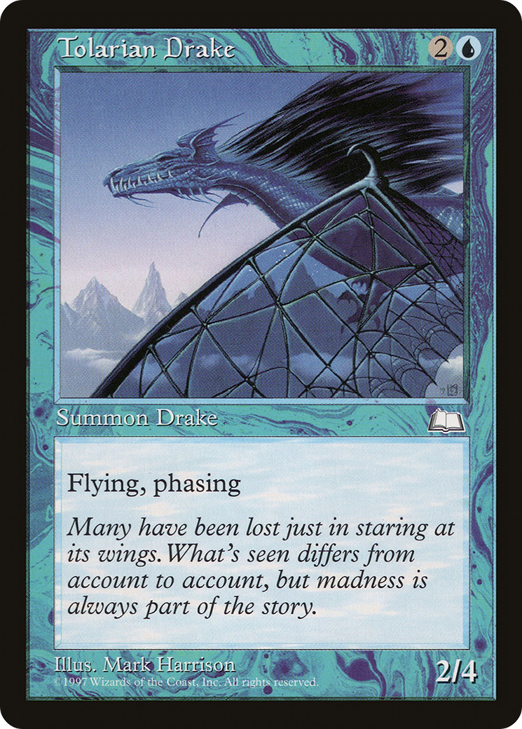 Tolarian Drake (WTH-55) - Weatherlight
