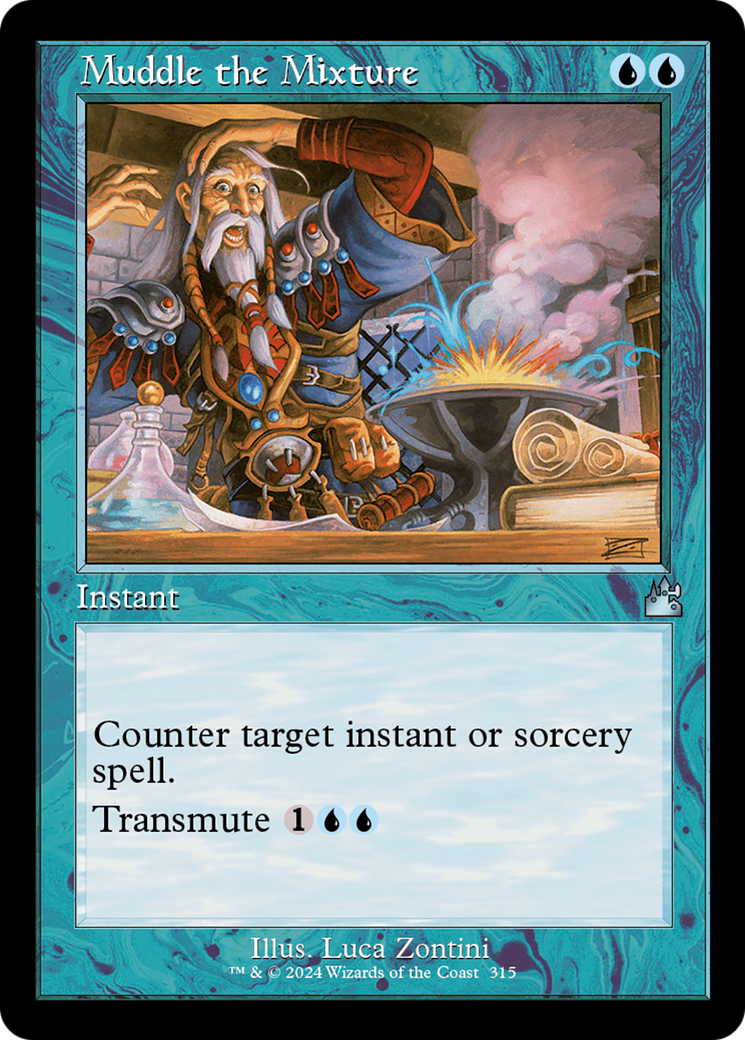 Muddle the Mixture (Retro Frame) (RVR-315) - Ravnica Remastered