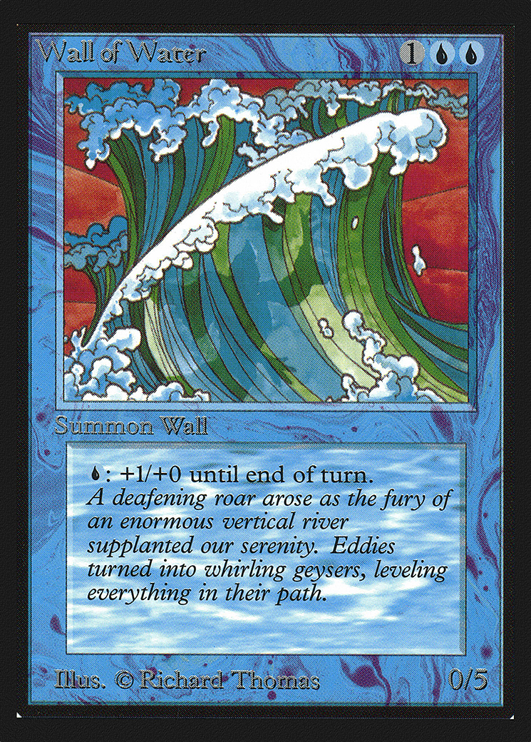 Wall of Water (CE) (CED-091) - Collectors' Edition