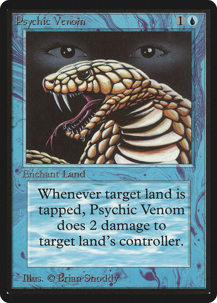 Psychic Venom (LEB-76) - Limited Edition Beta