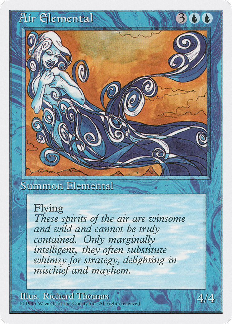 Air Elemental (4ED-59) - Fourth Edition