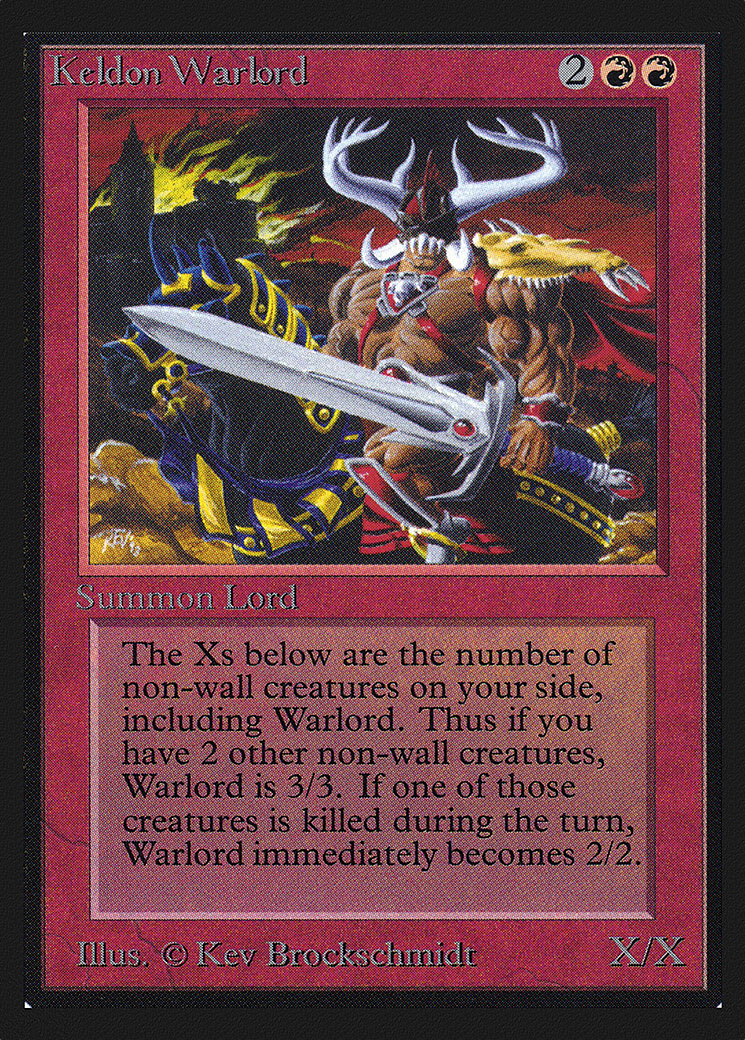 Keldon Warlord (CE) (CED-161) - Collectors' Edition