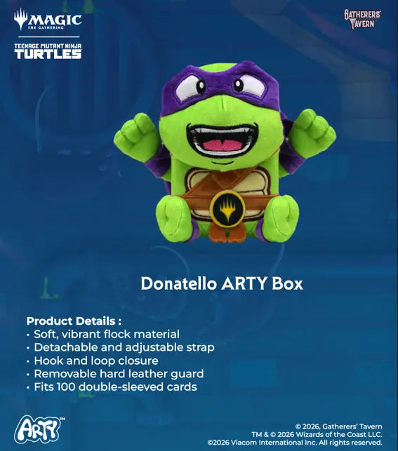 Donatello ARTY Deck Box - Magic: The Gathering - Teenage Mutant Ninja Turtles