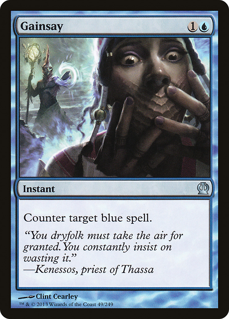 Gainsay (THS-049) - Theros Foil