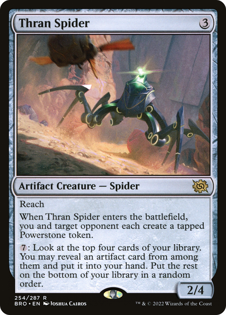 Thran Spider (BRO-254) - The Brothers' War