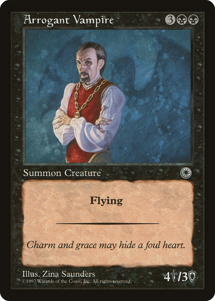 Arrogant Vampire (POR-79) - Portal