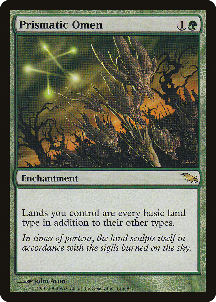 Prismatic Omen (SHM-126) - Shadowmoor