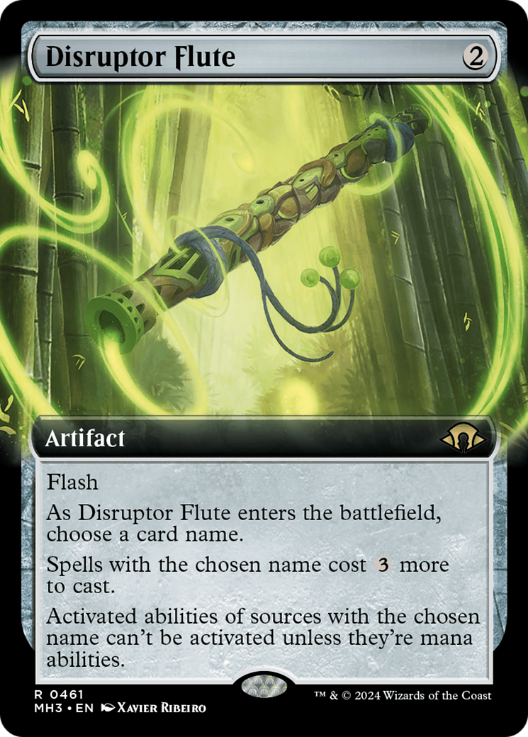 Disruptor Flute (Extended Art) (MH3-461) - Modern Horizons 3: (Extended Art)