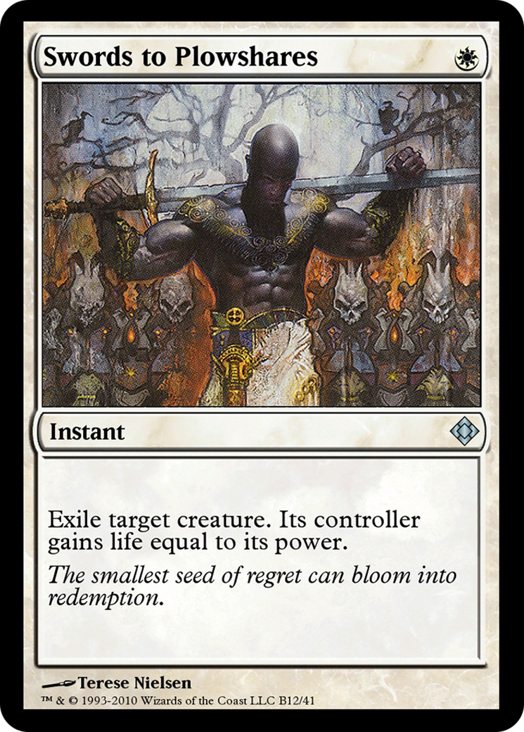 Swords to Plowshares (TD0-B12) - Magic Online Theme Decks