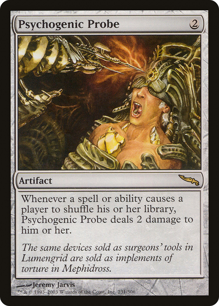 Psychogenic Probe (MRD-231) - Mirrodin Foil