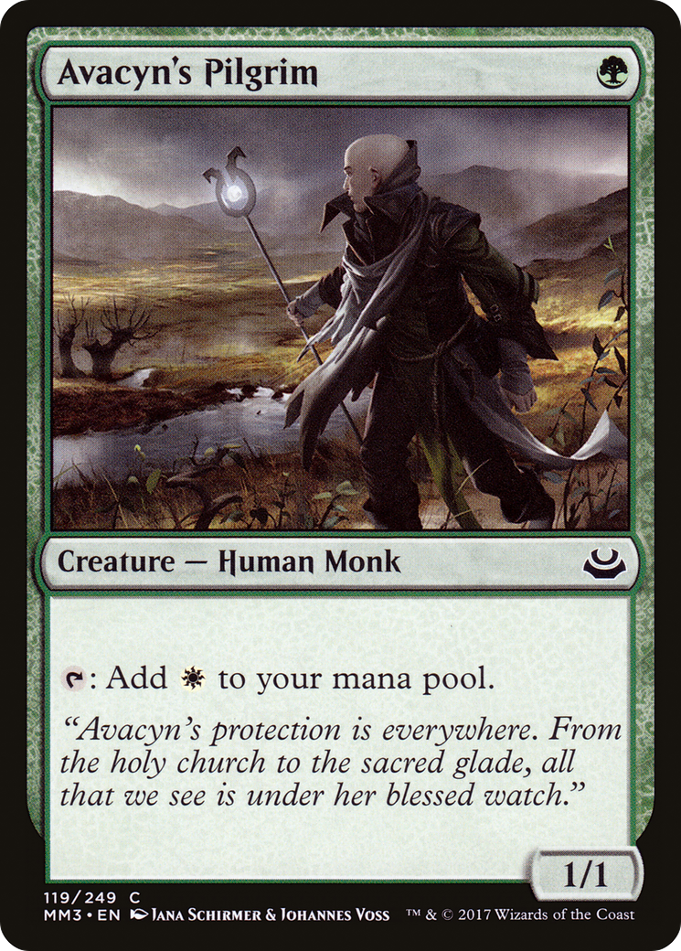 Avacyn's Pilgrim (MM3-119) - Modern Masters 2017 Foil