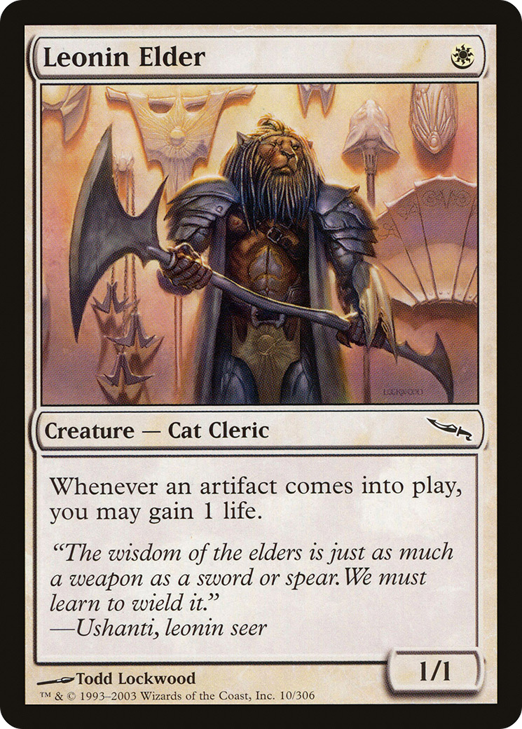 Leonin Elder (MRD-010) - Mirrodin