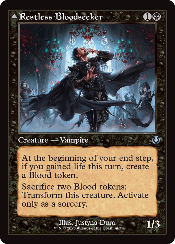 Restless Bloodseeker // Bloodsoaked Reveler (INR-463) - Innistrad Remastered