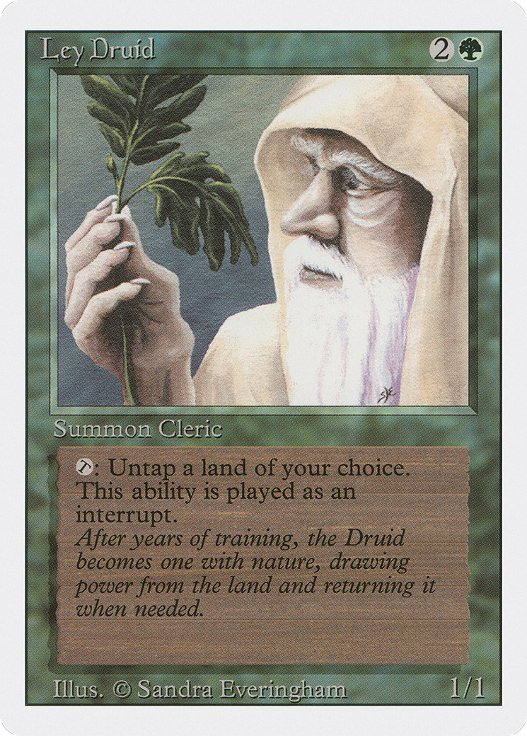 Ley Druid (3ED-206) - Revised Edition