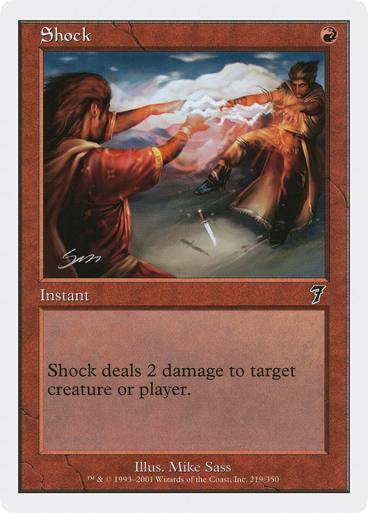 Shock (7ED-219) - 7th Edition Foil