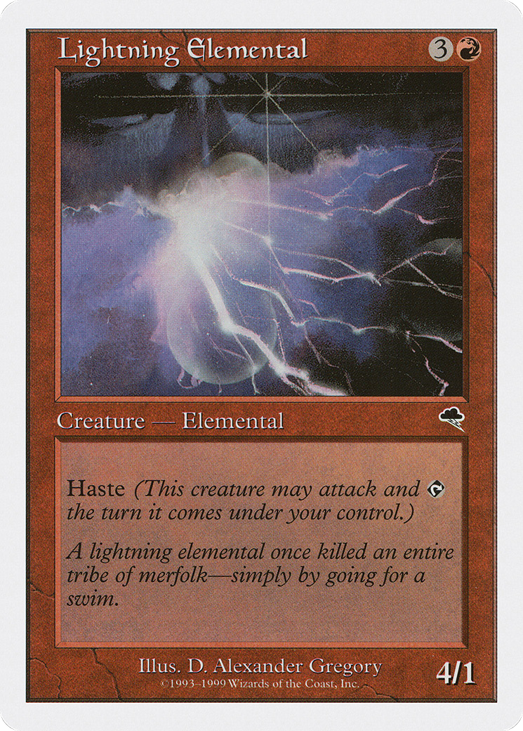 Lightning Elemental (BRB-37) - Battle Royale Box Set