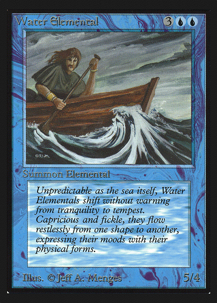 Water Elemental (CE) (CED-92) - Collectors' Edition