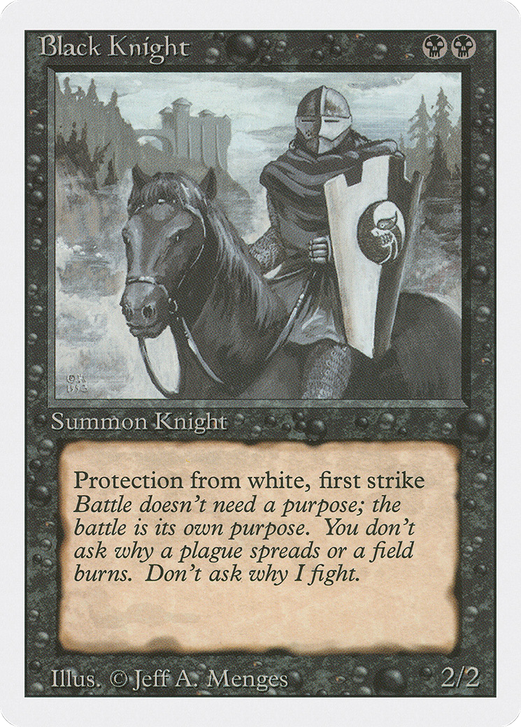 Black Knight (3ED-95) - Revised Edition