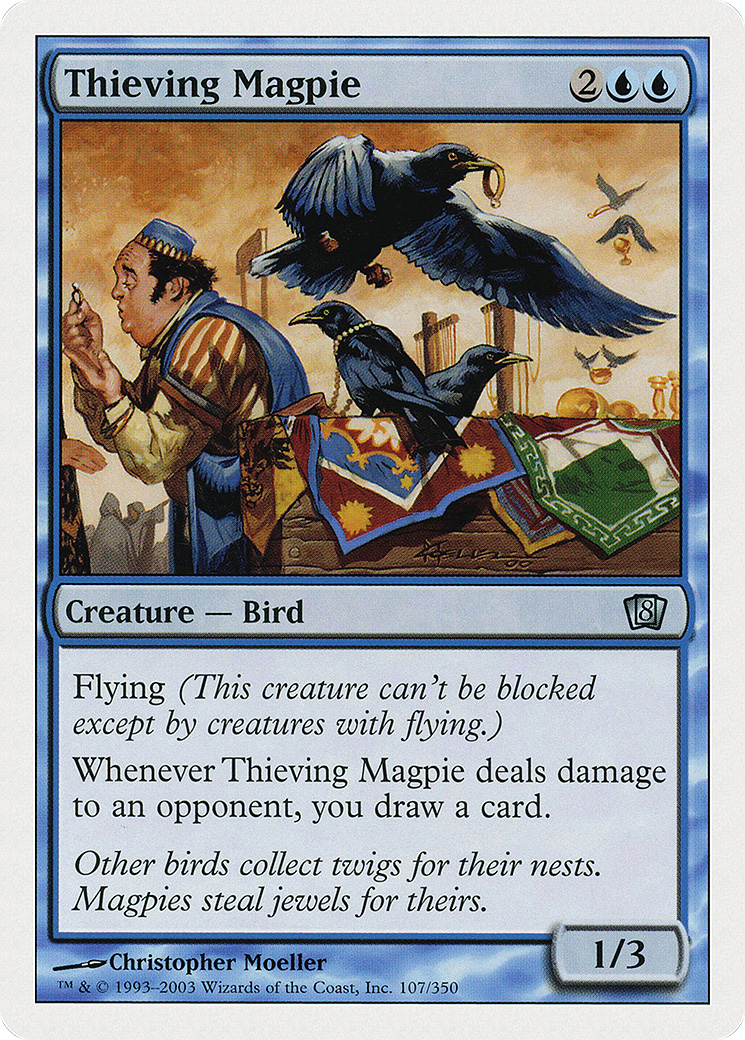 Thieving Magpie (8ED-107) - 8th Edition Foil