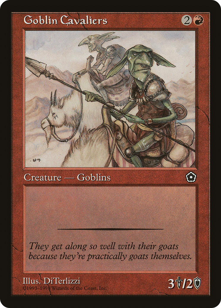 Goblin Cavaliers (P02-95) - Portal Second Age