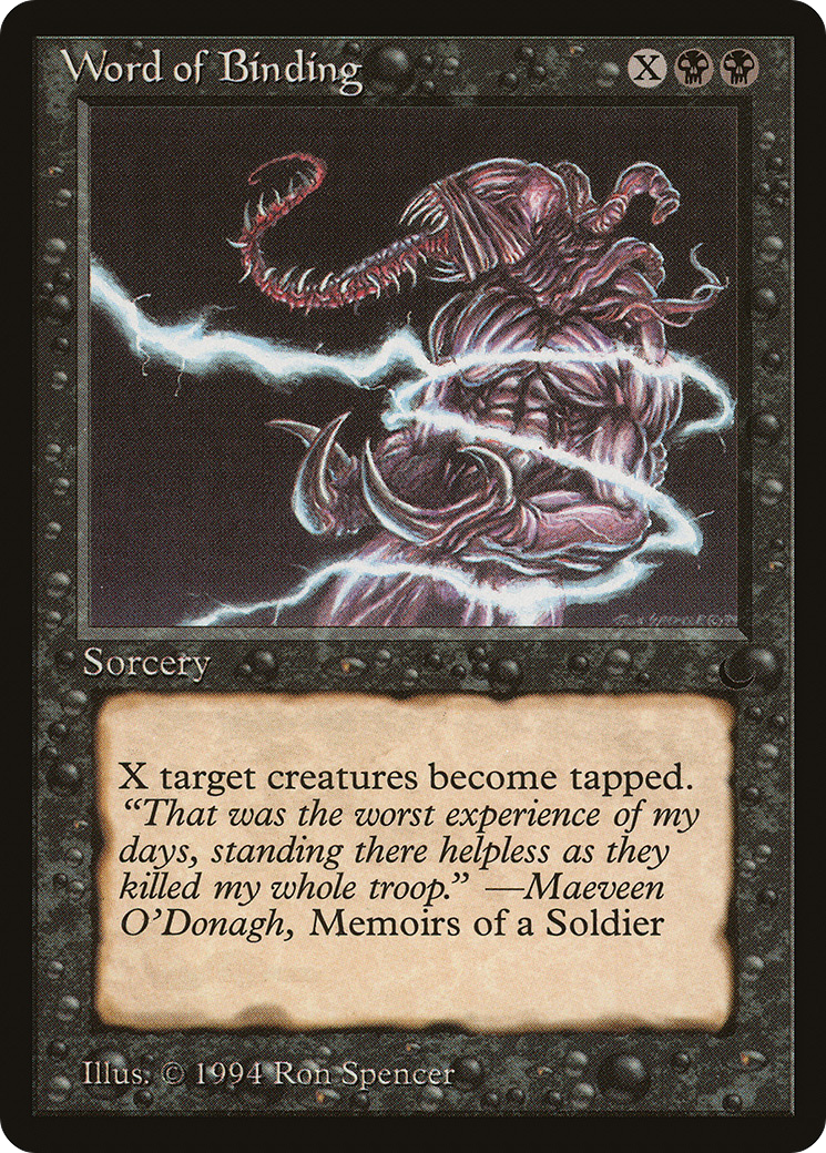 Word of Binding (DRK-55) - The Dark