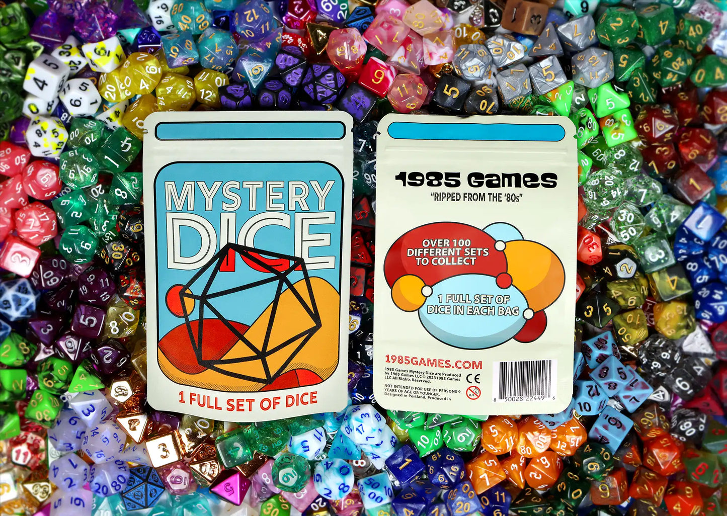 Mystery Dice Set - 1985 Games
