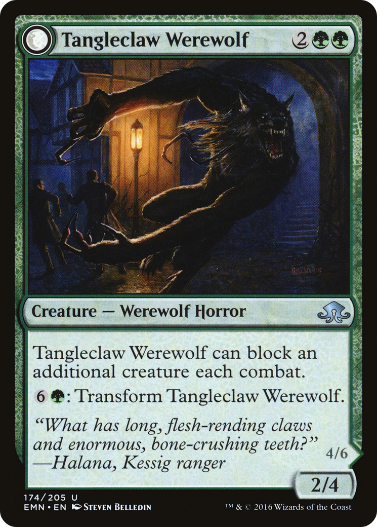 Tangleclaw Werewolf (EMN-174) - Eldritch Moon