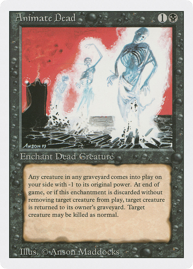 Animate Dead (3ED-93) - Revised Edition