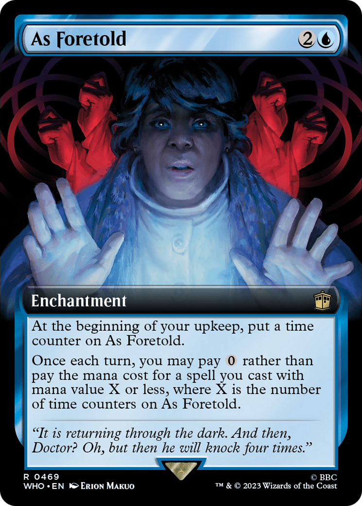 As Foretold (Extended Art) (WHO-469) - Doctor Who: (Extended Art)