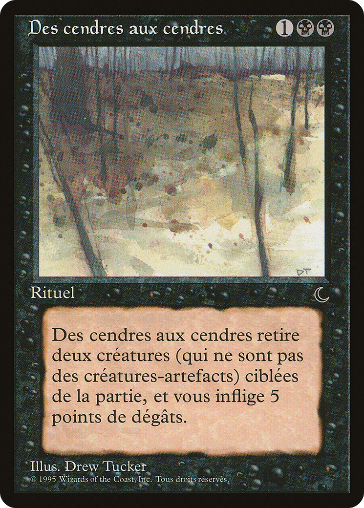 Ashes to Ashes (French) - "Des cendres aux cendres" (REN-047) - Renaissance