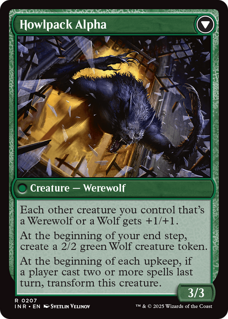 Mayor of Avabruck // Howlpack Alpha (INR-207) - Innistrad Remastered Foil