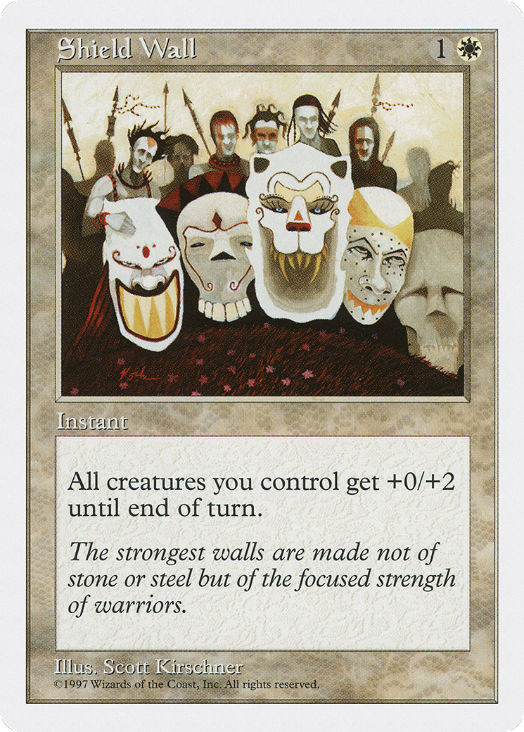 Shield Wall (5ED-63) - Fifth Edition