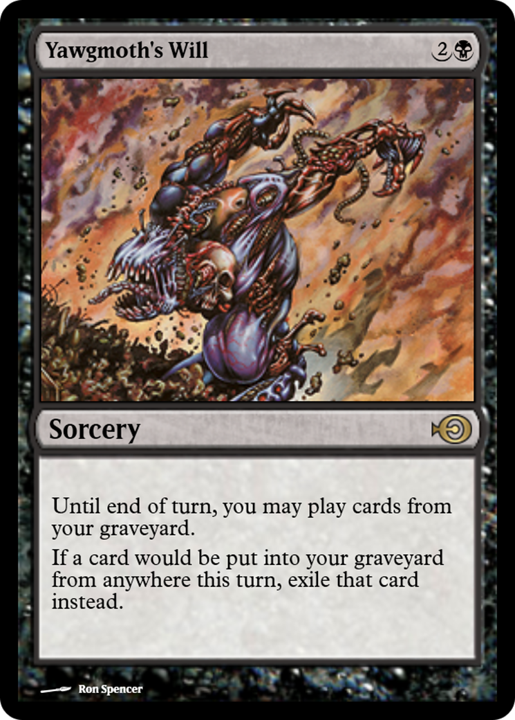 Yawgmoth's Will (PRM-35080) - Magic Online Promos Foil