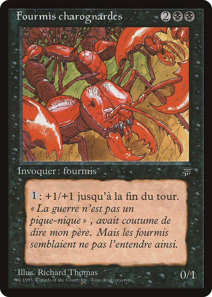 Carrion Ants (French) - "Fourmis charognardes" (REN-051) - Renaissance