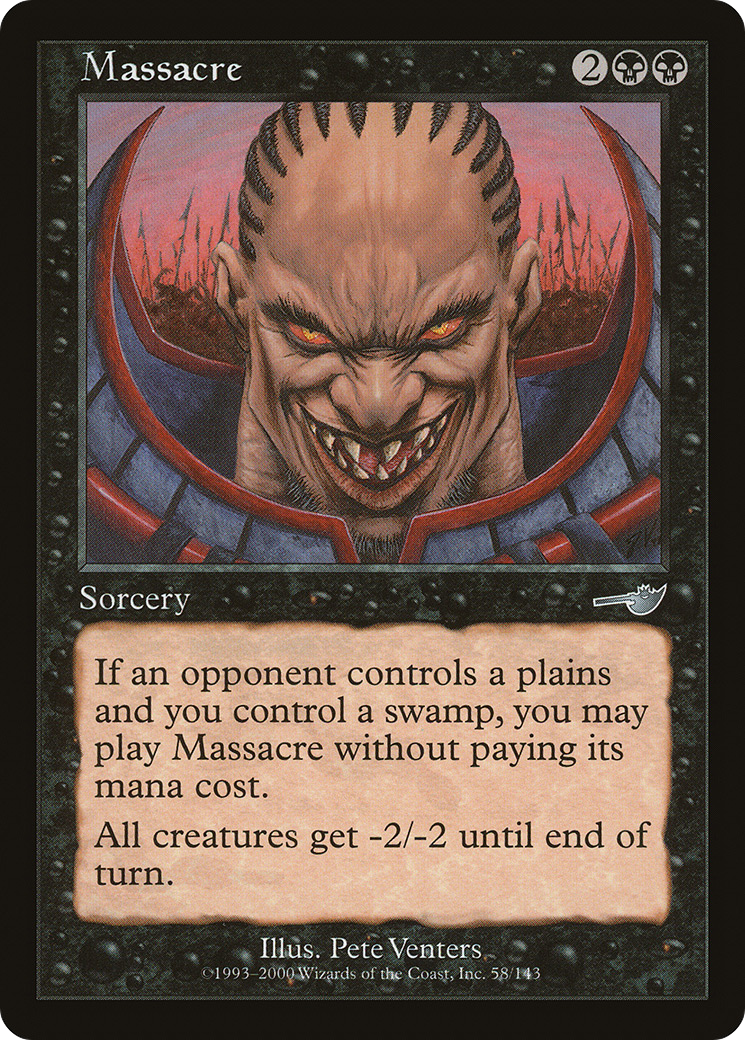 Massacre (NMS-058) - Nemesis Foil