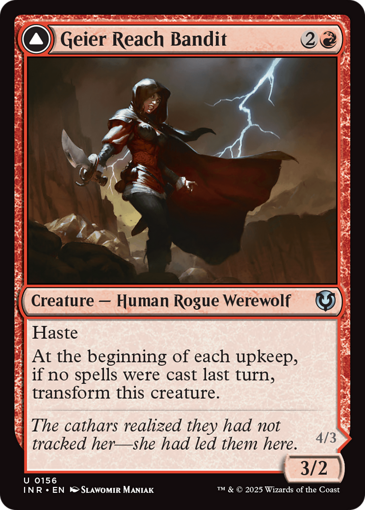 Geier Reach Bandit // Vildin-Pack Alpha (INR-156) - Innistrad Remastered Foil