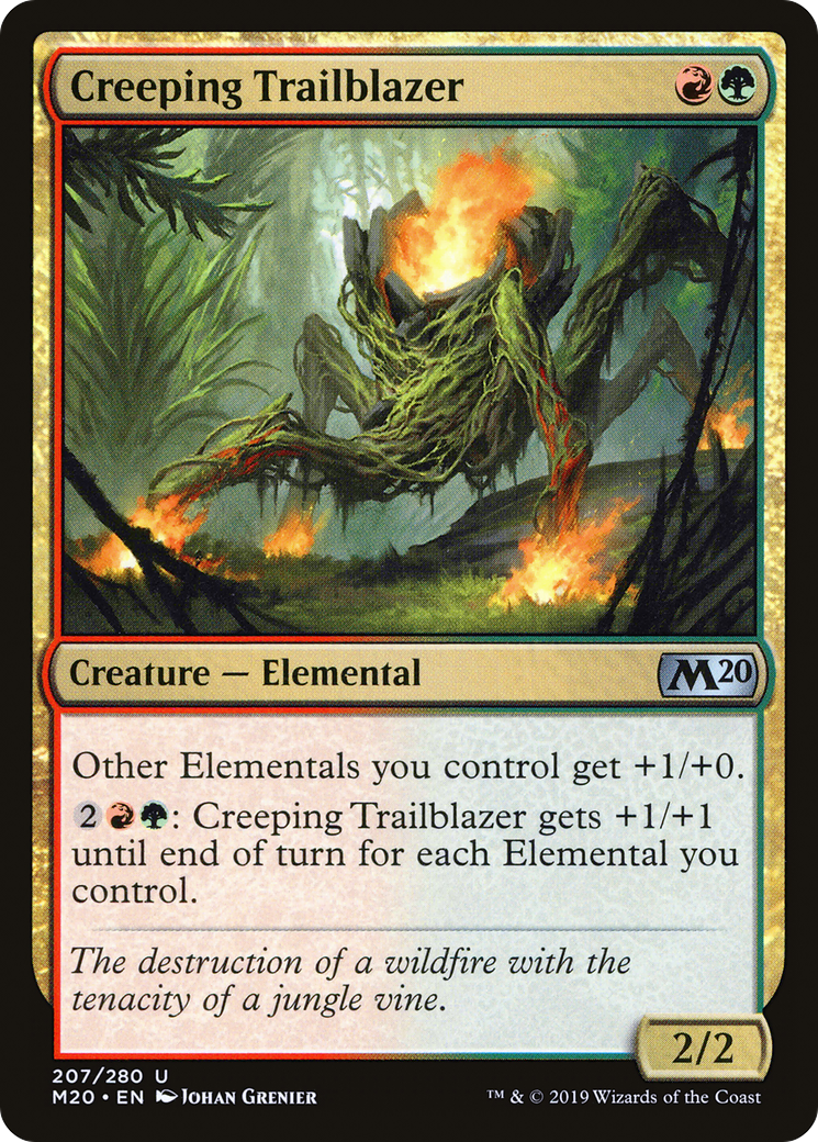 Creeping Trailblazer (M20-207) - Core Set 2020