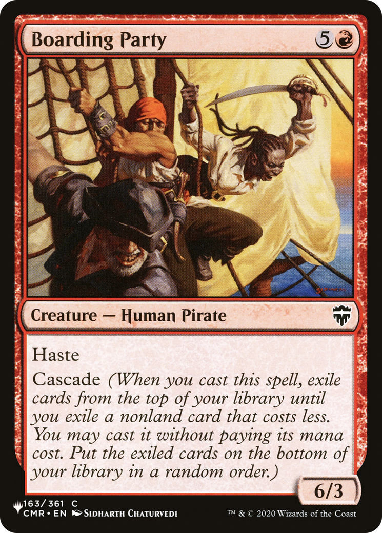 Boarding Party (LIST-CMR-163) - The List