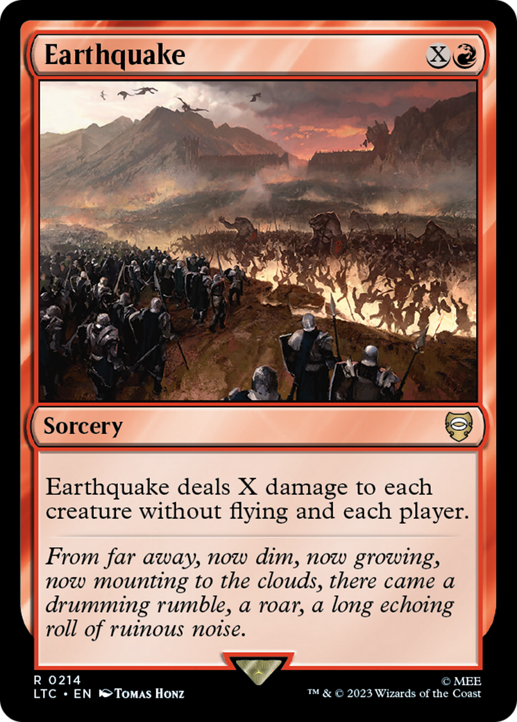 Earthquake (LTC-214) - Tales of Middle-earth Commander