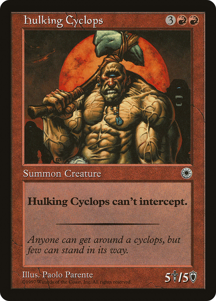 Hulking Cyclops (POR-134) - Portal