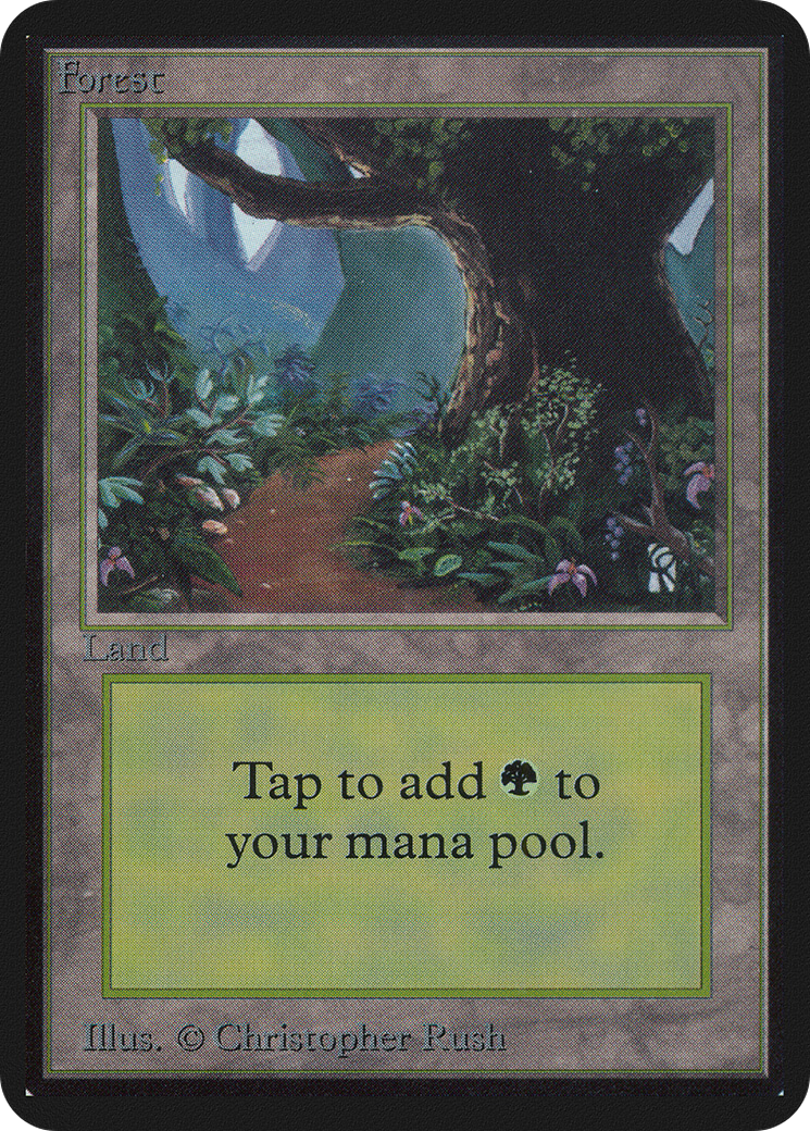 Forest (B) (LEA-295) - Limited Edition Alpha