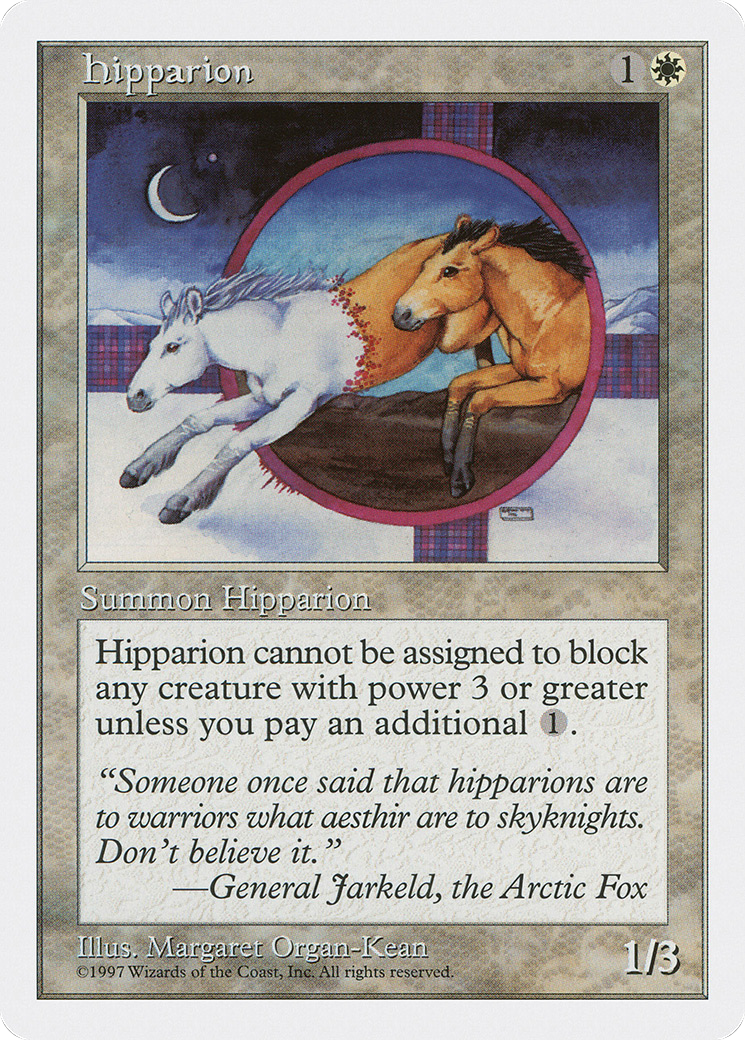 Hipparion (5ED-34) - Fifth Edition