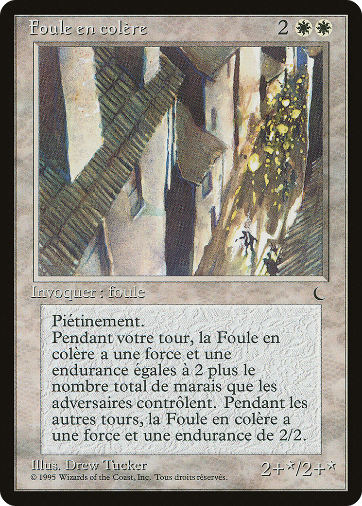 Angry Mob (French) - "Foule en colere" (REN-4) - Renaissance