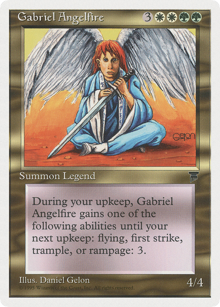 Gabriel Angelfire (CHR-76) - Chronicles