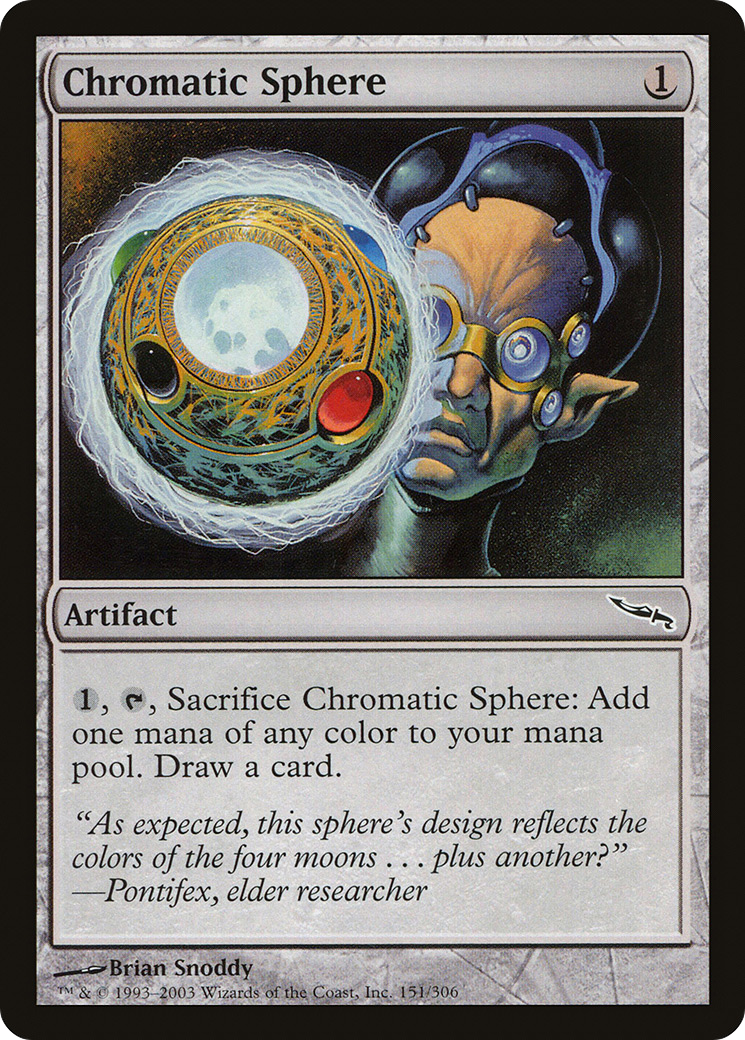 Chromatic Sphere (MRD-151) - Mirrodin
