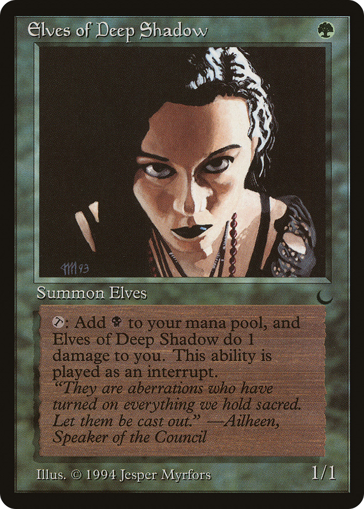 Elves of Deep Shadow (DRK-76) - The Dark
