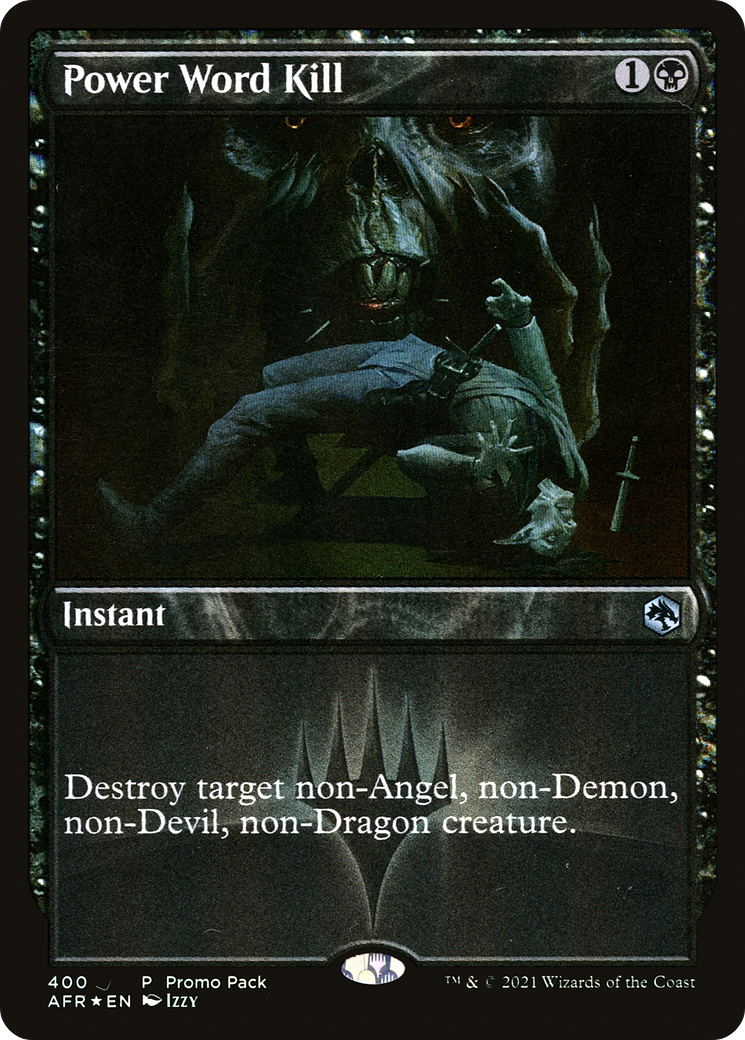 Power Word Kill (PPAFR-400) - Adventures in the Forgotten Realms Foil
